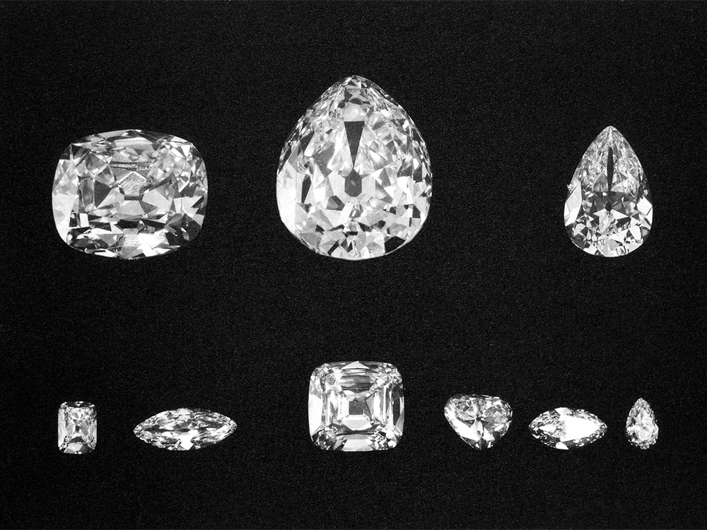 Polished Cullinan Diamond major pieces