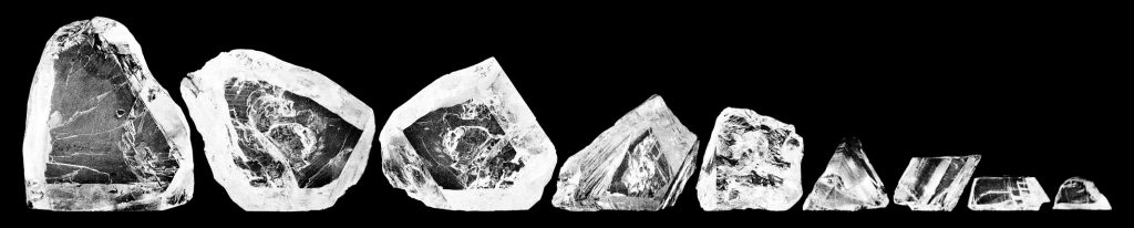 Rough Cullinan Diamond pieces